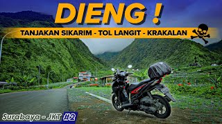 NEKAT❗️Naik Vario 125 STD ke TANJAKAN SIKARIM dan KRAKALAN! | Solo Touring SBY - JKT #2