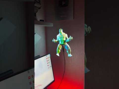 3D Hologram Fan in Action #3d #led #lightroom #hologram #shorts