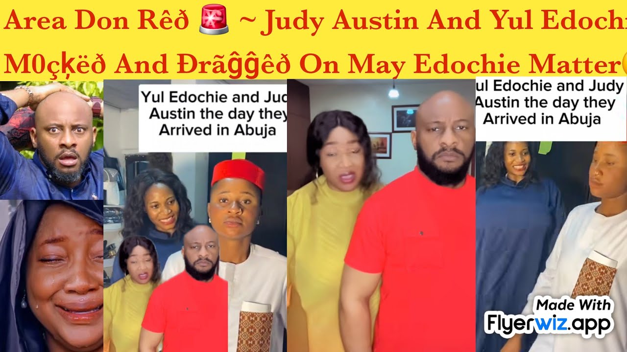 Area Don Rêð 🚨 ~ Judy Austin and Yul Edochie in h0ŧ s0ûp as big ðřãgʻgʻin̈gʻ hìŧ them