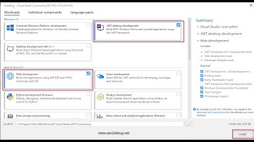 How to Install Visual Studio 2017 RC