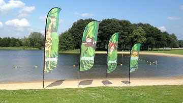 Beachflags, model Feather banner, Convex