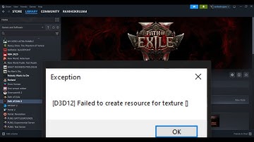 How To Fix Path of Exile 2 D3D12 Failed To Create Resource For Texture Error On PC