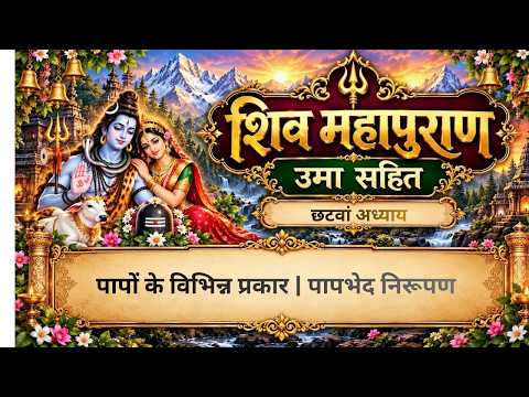 कौन से कर्म महापाप हैं? | पाँचवी उमा सहिंता | छटवां  अध्याय | Shiv Mahapuran Katha