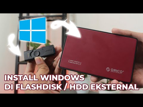 CARA MENGGUNAKAN WINTOUSB INSTALL WINDOWS DI FLASHDISK ATAU HDD EKSTERNAL !!! #KINGSHARING 8