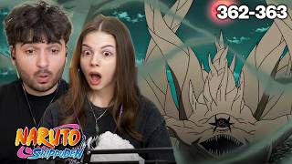 TEN TAILS SUMMONED...🤯Naruto Shippuden Ep. 362-363 REACTION!