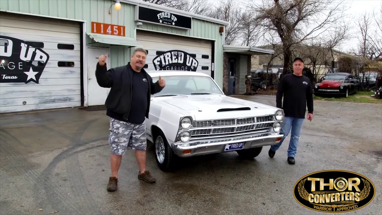 Fancy Fired Up Fairlane on Misfit Garage with a Thor Converter