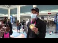 Canadian sprinter Andre De Grasse brings new gold medal home to Jacksonville