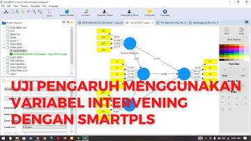 Uji Pengaruh Variabel Intervening Dengan SmartPLS || Master Penelitian