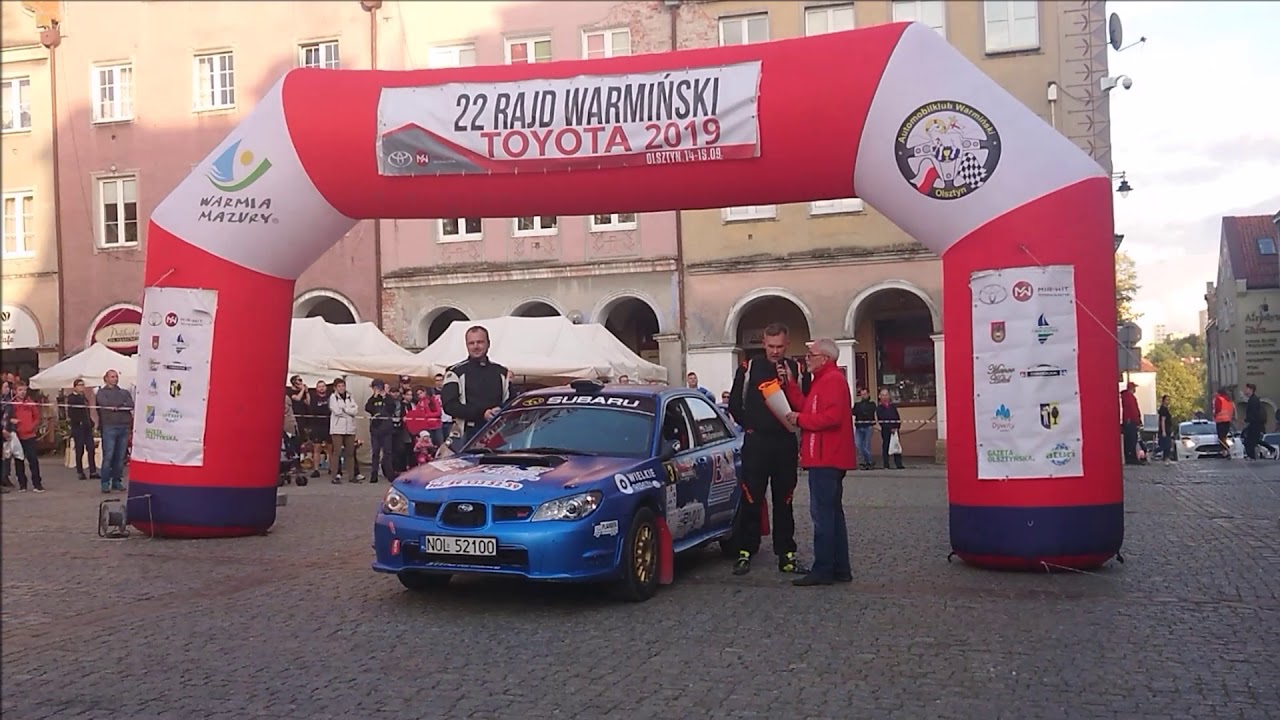 22. Rajd Warmiński TOYOTA 2019 kilka amatorskich fotek