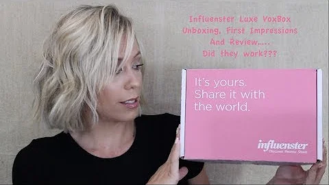 My Influenster Luxe VoxBox First Impression & Revi...