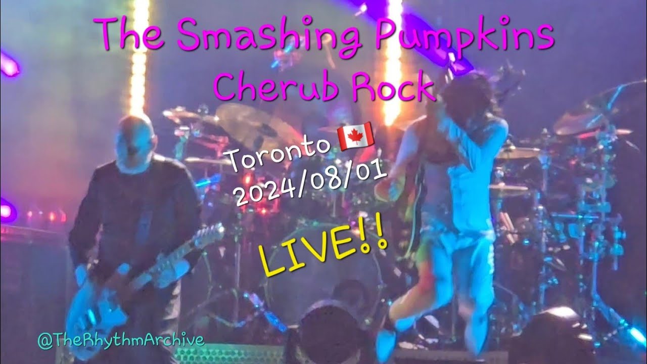 The Smashing Pumpkins 🎸 | “Cherub Rock” Live! Alt. Rock | Toronto