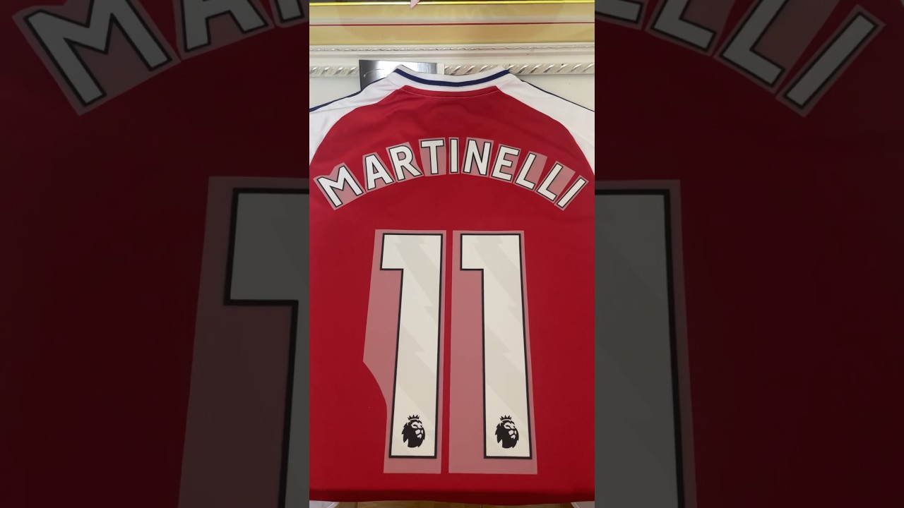 Do you like him ? Arsenal MARTINELLI 11 home kit 
