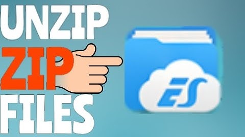 How To Unzip Zip Files