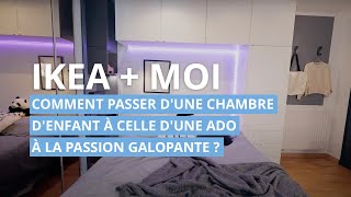 Transformer une chambre d’enfant en chambre d’ado | IKEA + MOI