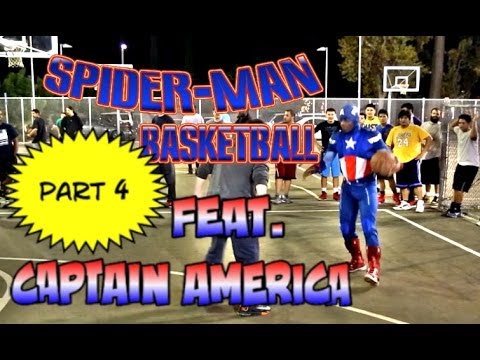 Spiderman Basketball Episode 4... feat Captain America