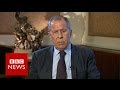 US protecting Nusra front to force regime change in Syria - Sergei Lavrov - BBC News