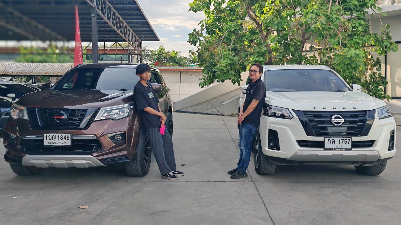NISSAN TERRA 2 คัน 7 ที่นั่งน่าใช้ โทร. 090-632-0320​ เค,  092-487-1015​ นัท