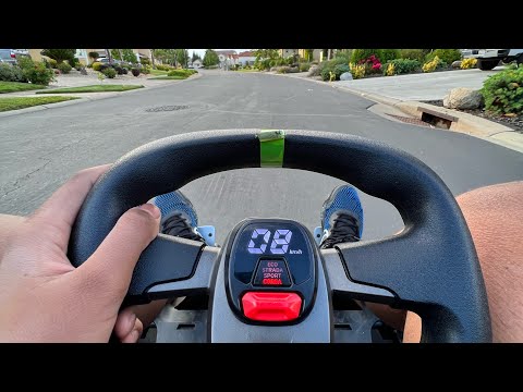 Ninebot go kart pro max speed run!