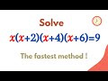 Solve an equation in r  xx2x4x6 0 olympiadmaths