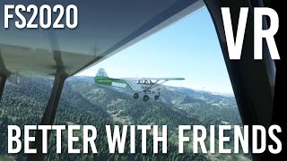 Flight Simulator In VR Is Better With Friends
