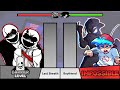 LB!Sans VS Corrupted!BF Power Levels