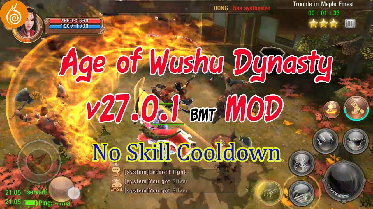 Age of Wushu Dynasty v27.0.1 Mod Apk YouTube