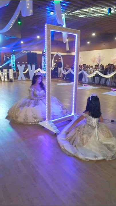 Mirror dances always manage to bring tears to my eyes 🥹 #quinceañera #sweet16  #xvaños #viralvideo