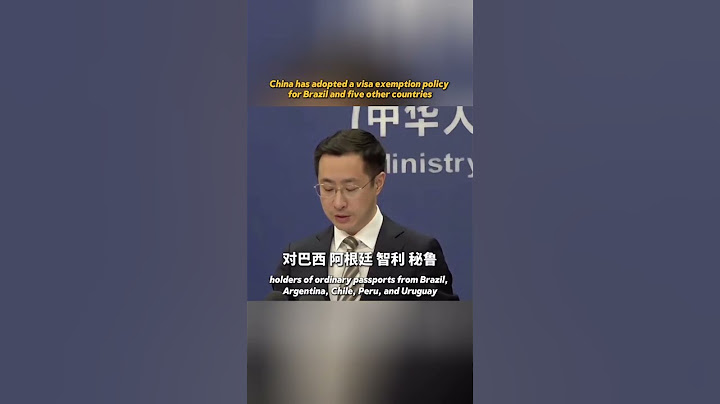 China has adopted a visa exemption policy for Brazil, Argentina, Chile, Peru, and Uruguay
