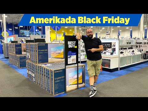 Amerika'da Black Friday Çılgınlığı: Fiyatlar Dibe Vurdu