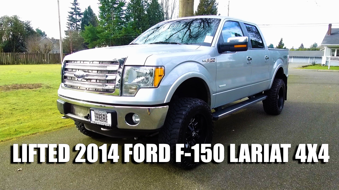 LIFTED 2014 FORD F-150 LARIAT 4X4 - YouTube