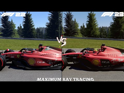F1 22 VS F1 23 Maximum Settings Ray Tracing 4K | RTX 4090 | i9 13900K