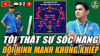 Đội Hình Ra Sân Chính Thức Mạnh Khủng Khiếp U23 Việt Nam Đấu U23 UAE, Kiatisak Đã Đoán Đúng