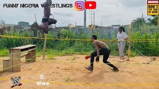 Naija sheamus vs naija Roman reigns, raw, funny nigeria wrestlings. African wwe nigeria version