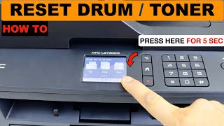 How To Reset Brother MFC L2730dw Toner or Drum? by Printer Guruji 6,289 views 6 months ago 52 seconds