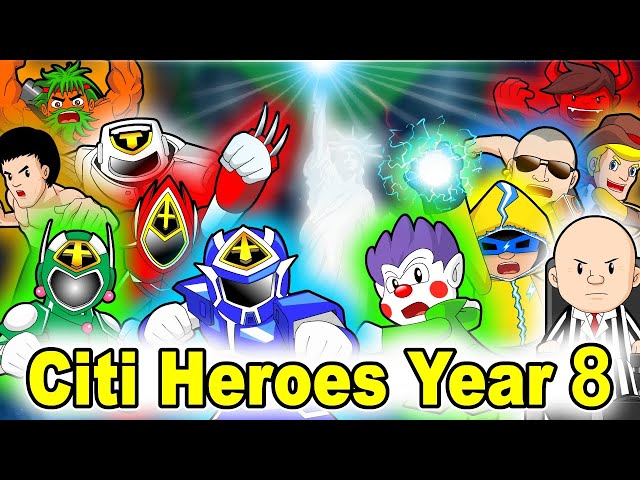 Citi Heroes Year 8 class=