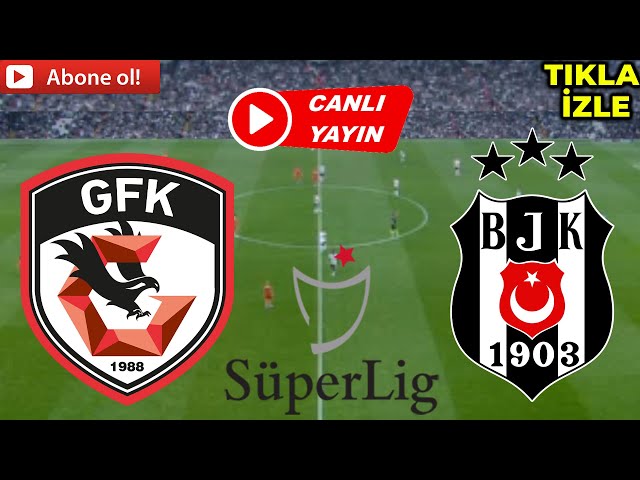 Beşiktaş'ın Maçı Var - Canlı Anlatım (Beşiktaş - Gaziantep FK) 1. Devre 