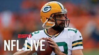 darren woodson doesnt believe aaron rodgers is satisfied nfl live espn