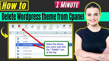 How to delete wordpress theme from cpanel 2024