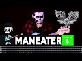 【DARYL HALL & JOHN OATES】[ Maneater ] cover by Cesar | LESSON | BASS TAB