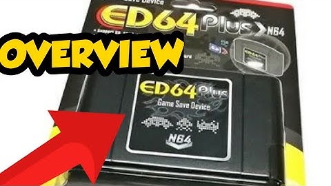 2021 Ed64 Plus  Nintendo 64 Flash Cart