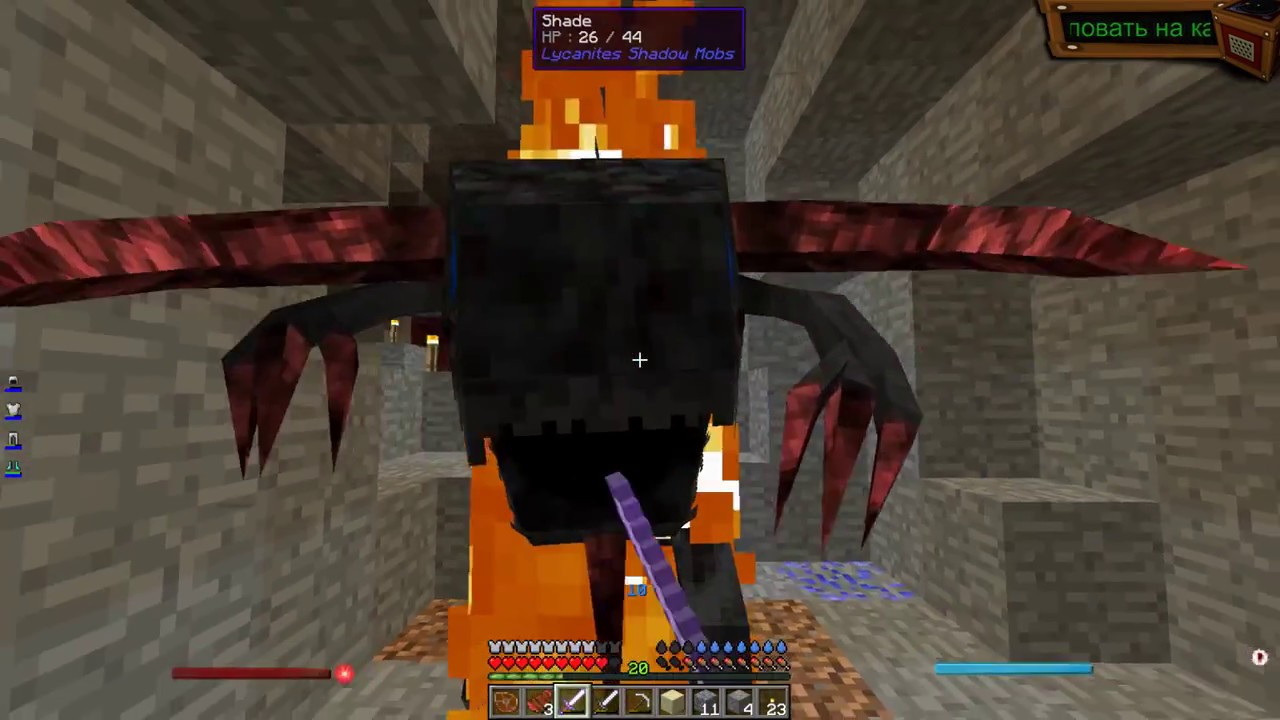 Minecraft Greg Tech + Magic + Hard mobs (И снова в бой и снова в шахту) day #21