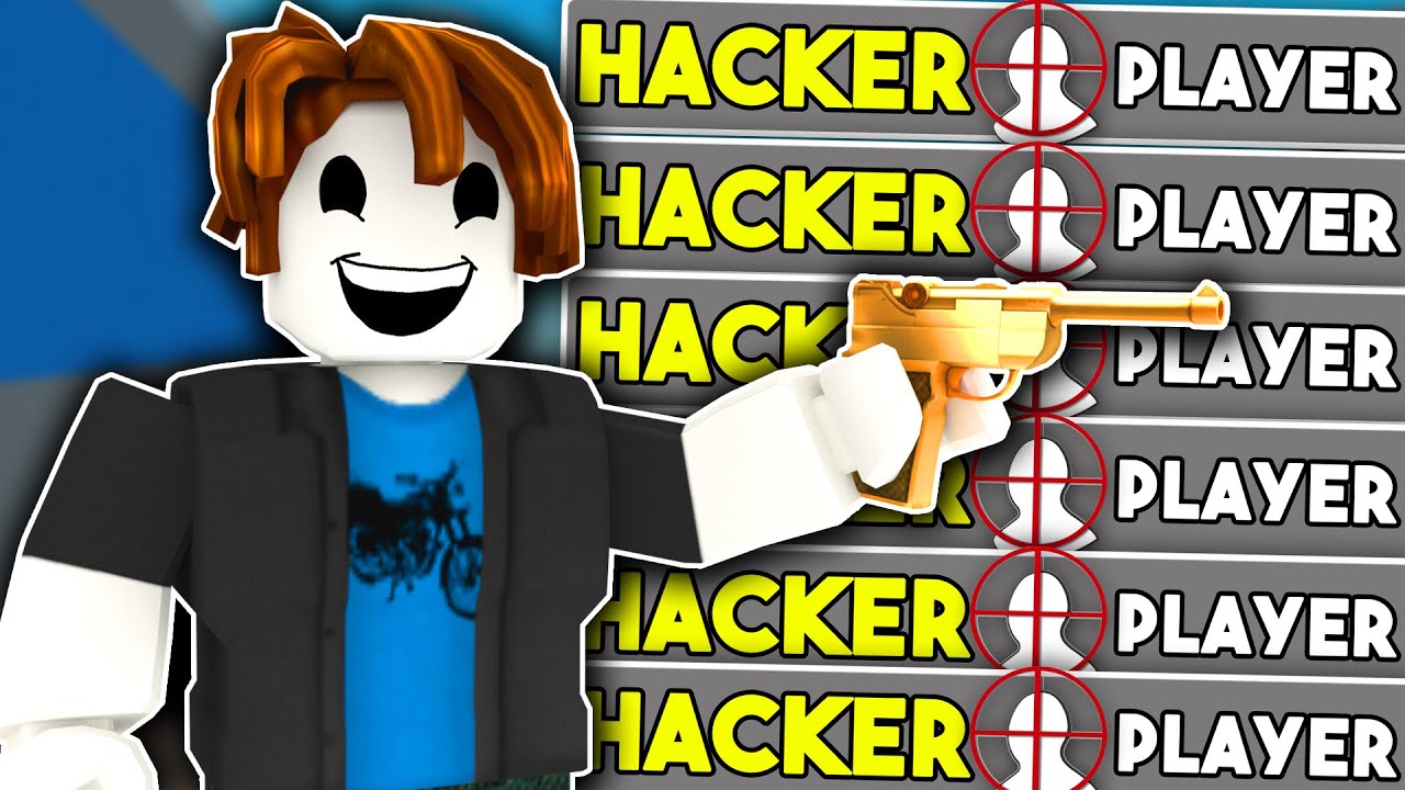 HACKING IN ROBLOX ARSENAL.. 