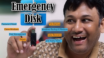 The Magical Rescue Boot Disk 🔥 Best WinPE USB for every Windows user. @TechnoBaazi Hindi Guide