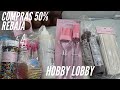 Compras de hobby Lobby abril 2021