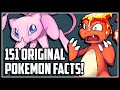 151 facts about the original 151 pokemon