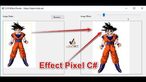 [C#] Add effect pixel to image in Winform