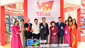 Triển lãm thành tựu ngành Công Thương ngày khai mạc
