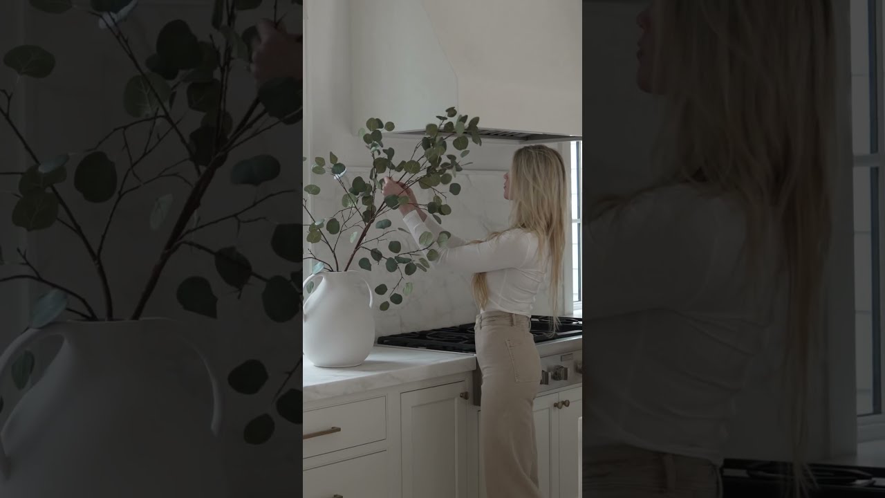 44 Tall Faux Eucalyptus Branch Kitcheninteriordesign