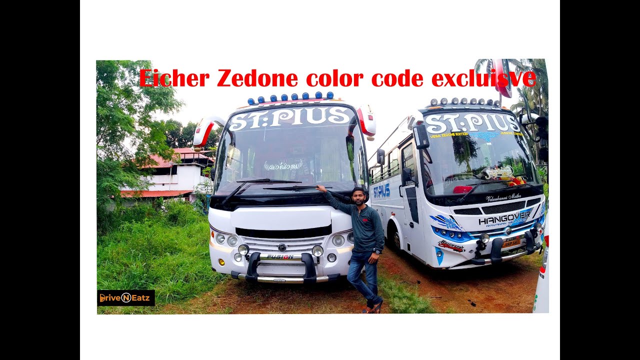 tourist bus colour code in india