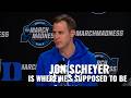 Duke's Jon Scheyer Is Where He's Supposed To Be